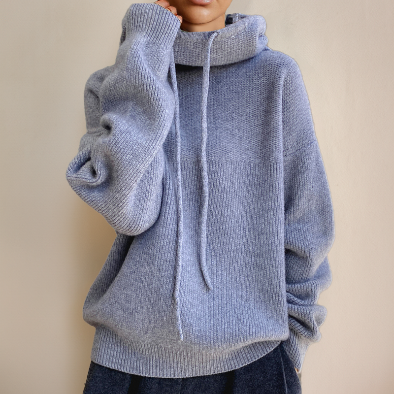 Merino-Knit Hoodie by Eleanor Vale