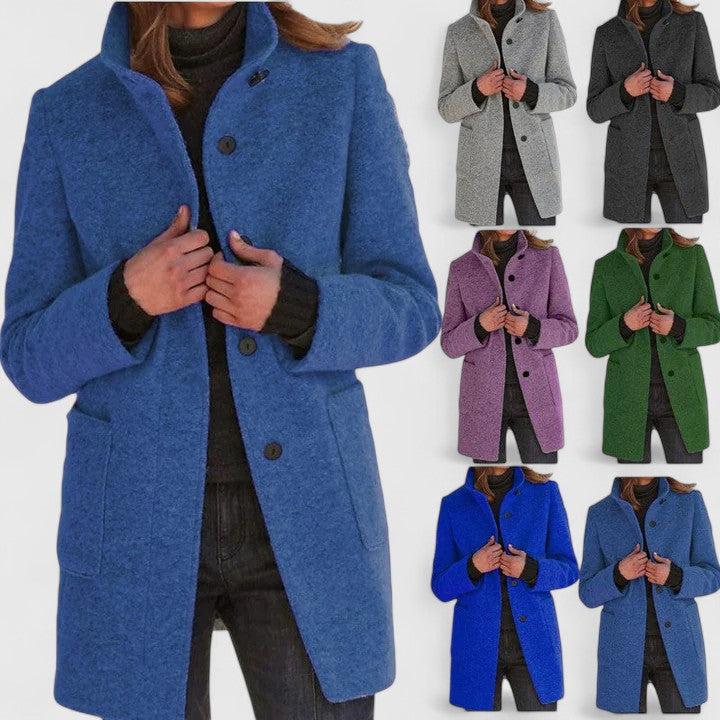 Straight-Cut Coat by Eleanor Vale