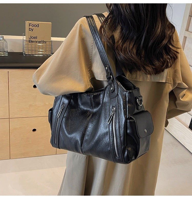 Twin-Zip Handbag by Eleanor Vale