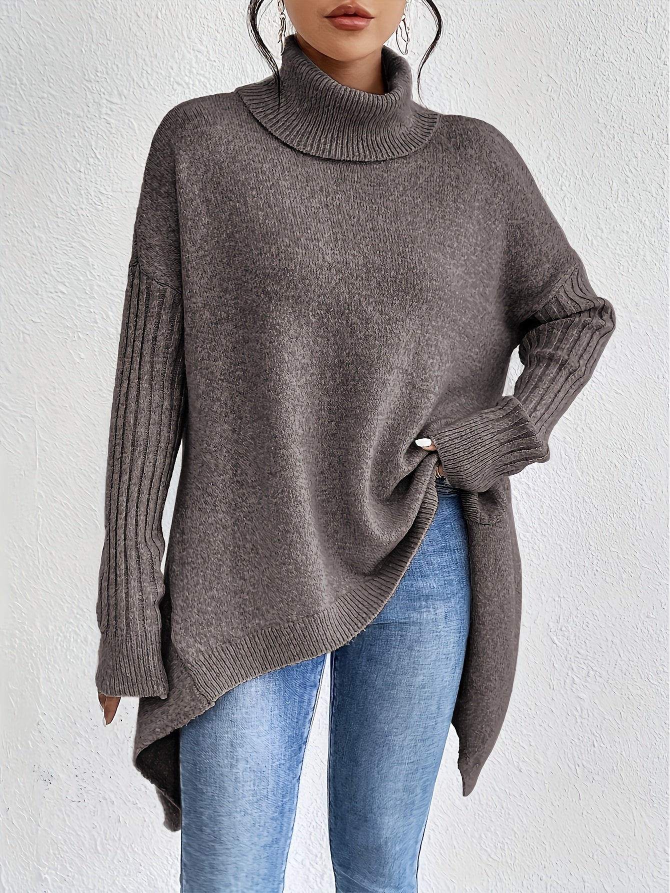 High-Low Hem Jumper by Eleanor Vale