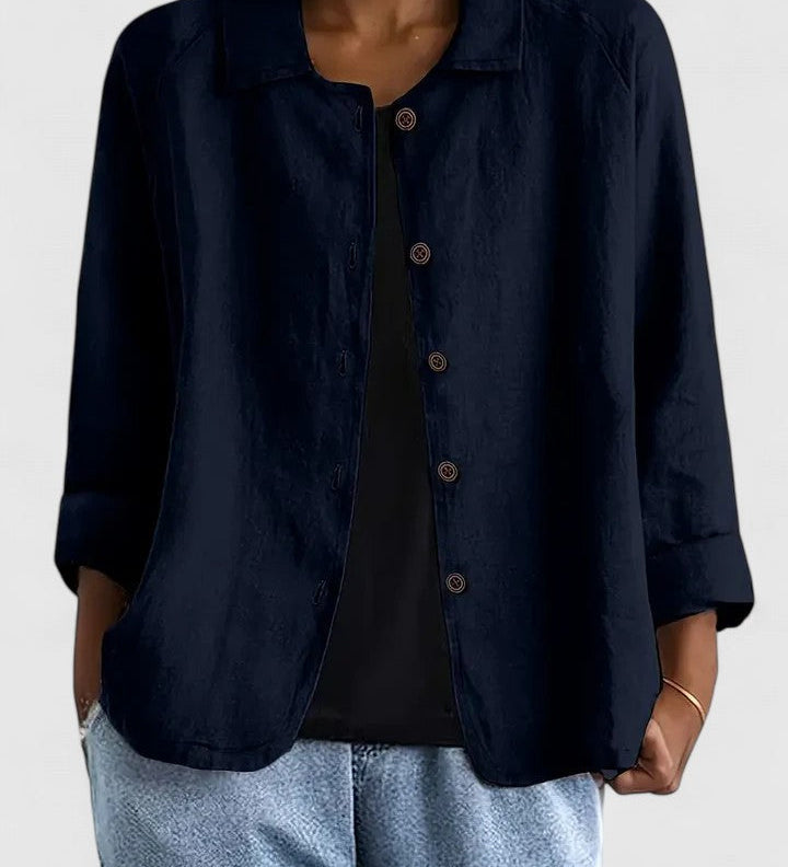 Shirttail-Hem Top by Eleanor Vale