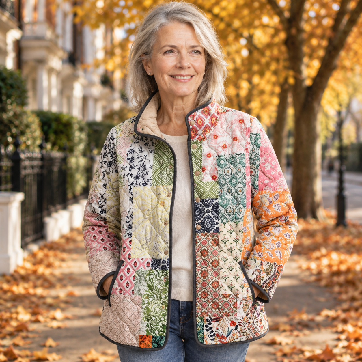 Rael - Mosaic-Patchwork Jacket