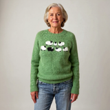 Sheep-Motif Jumper by Eleanor Vale