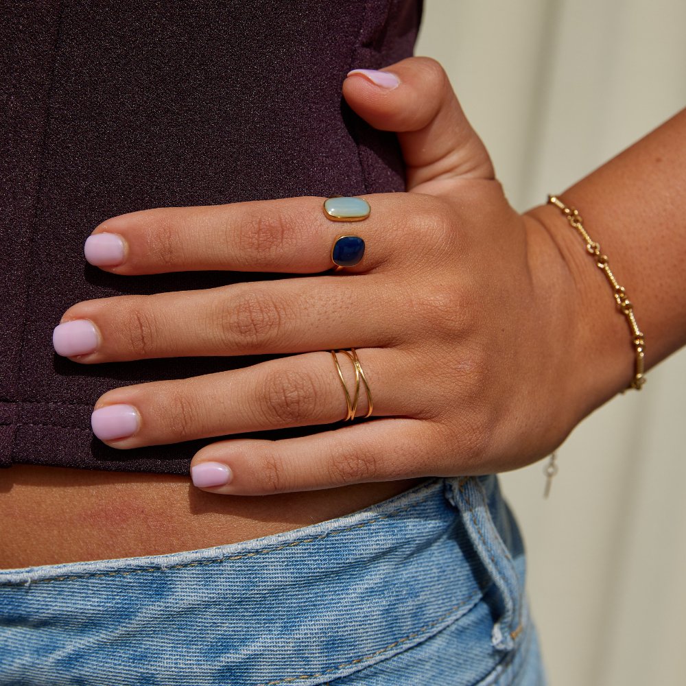 Triple-Wrap Ring by Eleanor Vale
