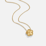 Fluted-Clover Necklace by Eleanor Vale