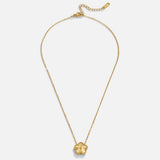 Fluted-Clover Necklace by Eleanor Vale