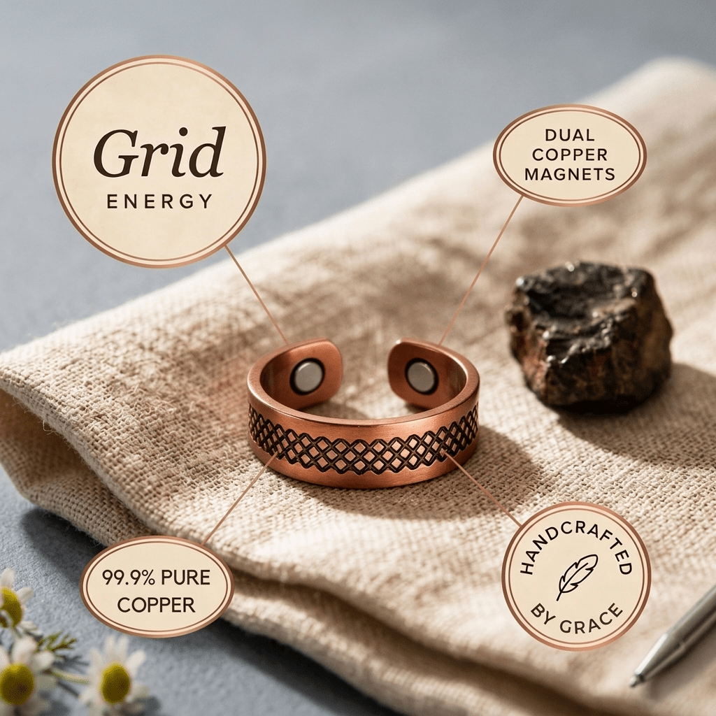 Engraved copper cuff set, pair of two cuffs