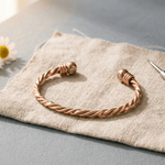 Twisted strand copper cuff