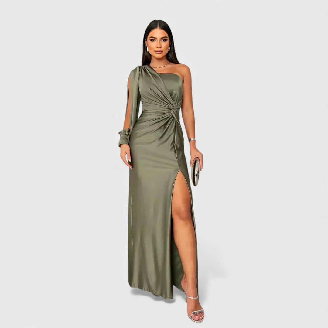 Twist-Hip Evening Dress by Eleanor Vale