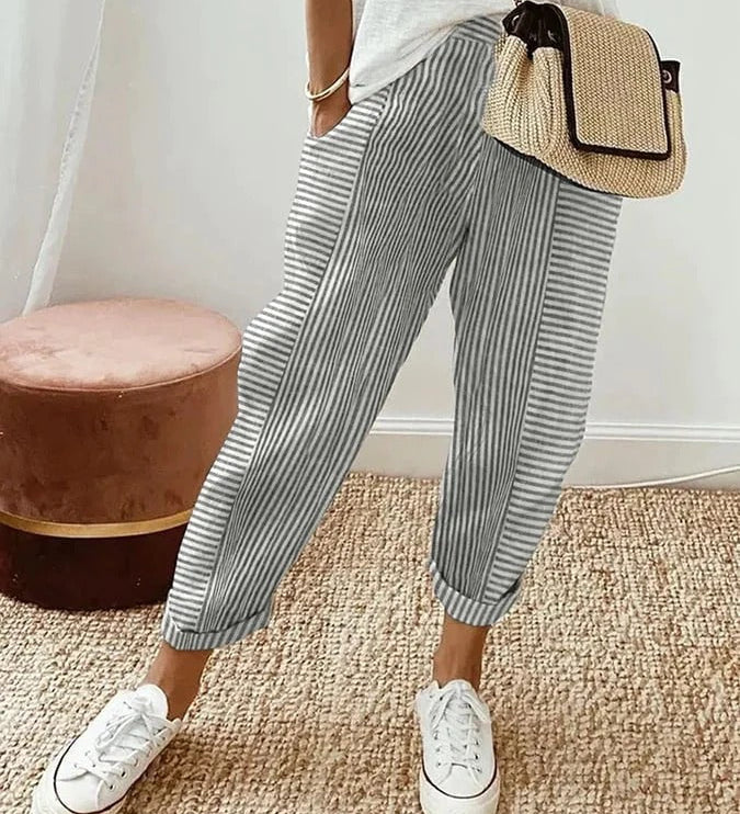 Cuffed-Ankle Trousers by Eleanor Vale