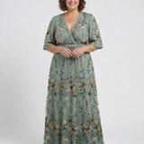 Eucalyptus-Sprig Maxi Dress by Eleanor Vale