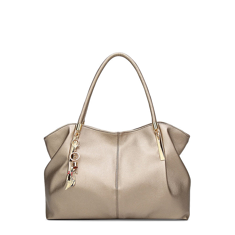 Gathered-Tote Handbag by Eleanor Vale