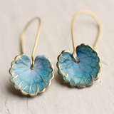 Lily-Pad Earrings by Eleanor Vale