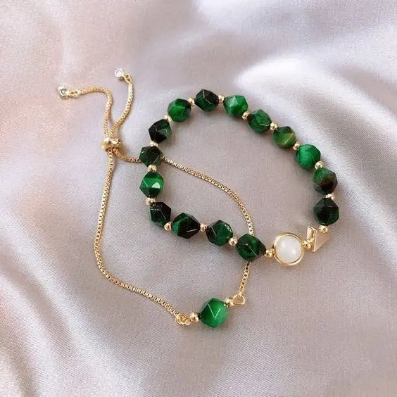 Faceted-Bead Bracelet by Eleanor Vale