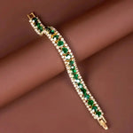 Triple-Row Bracelet by Eleanor Vale