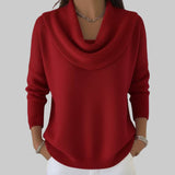 Ribbed-Cowl Jumper by Eleanor Vale