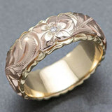 Carved-Rose Ring by Eleanor Vale