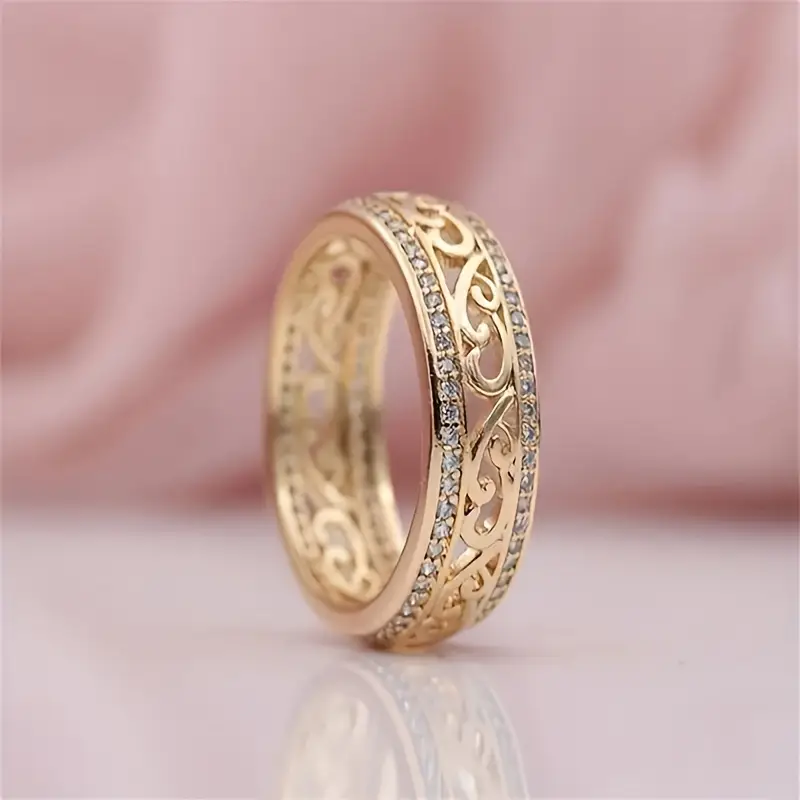 Openwork-Scroll Ring by Eleanor Vale