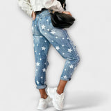 Moon-Print Trousers by Eleanor Vale