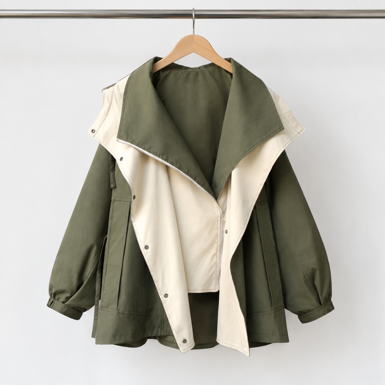 Constance - Two-Tone Windbreaker
