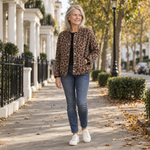 Beryl - Leopard-Print Jacket