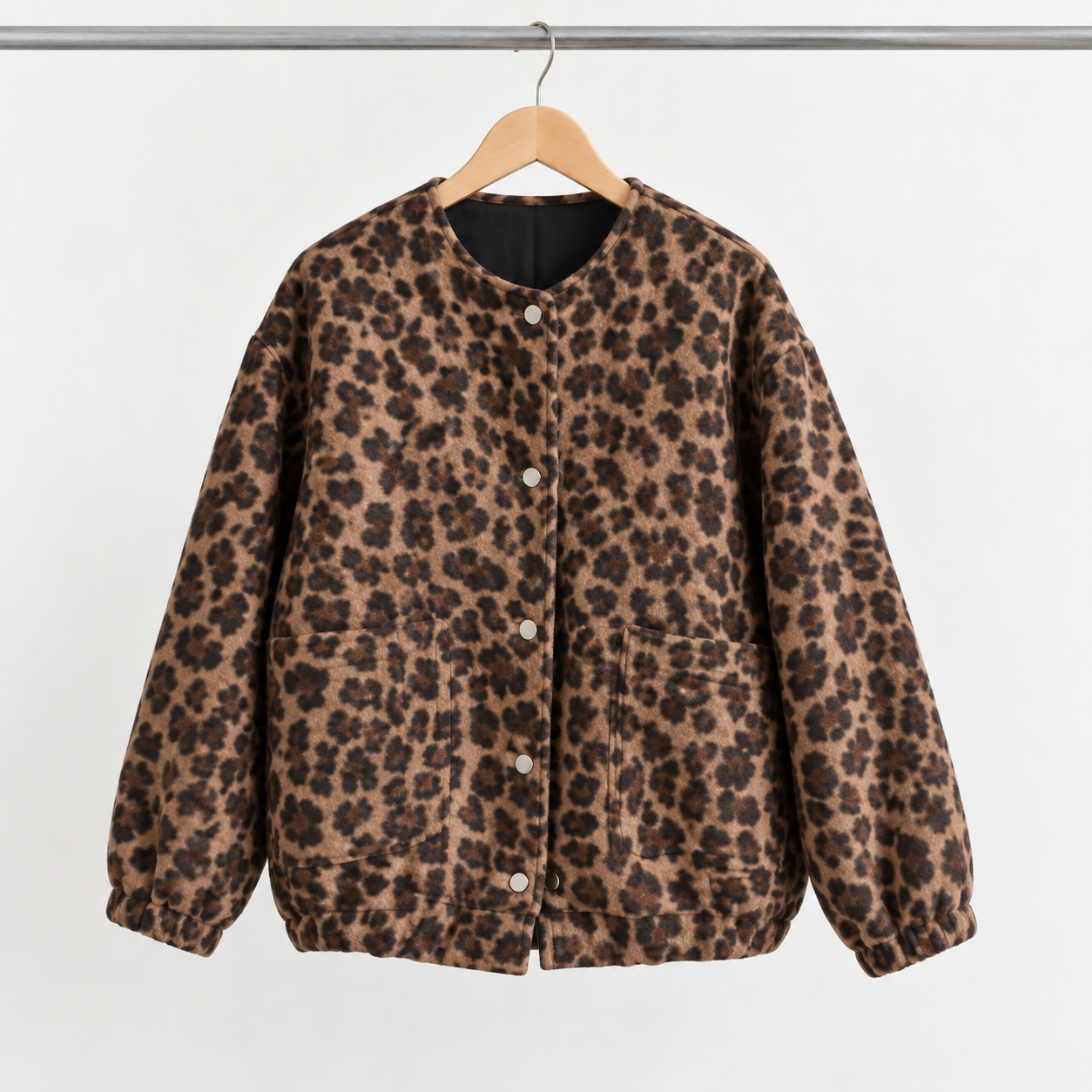 Beryl - Leopard-Print Jacket