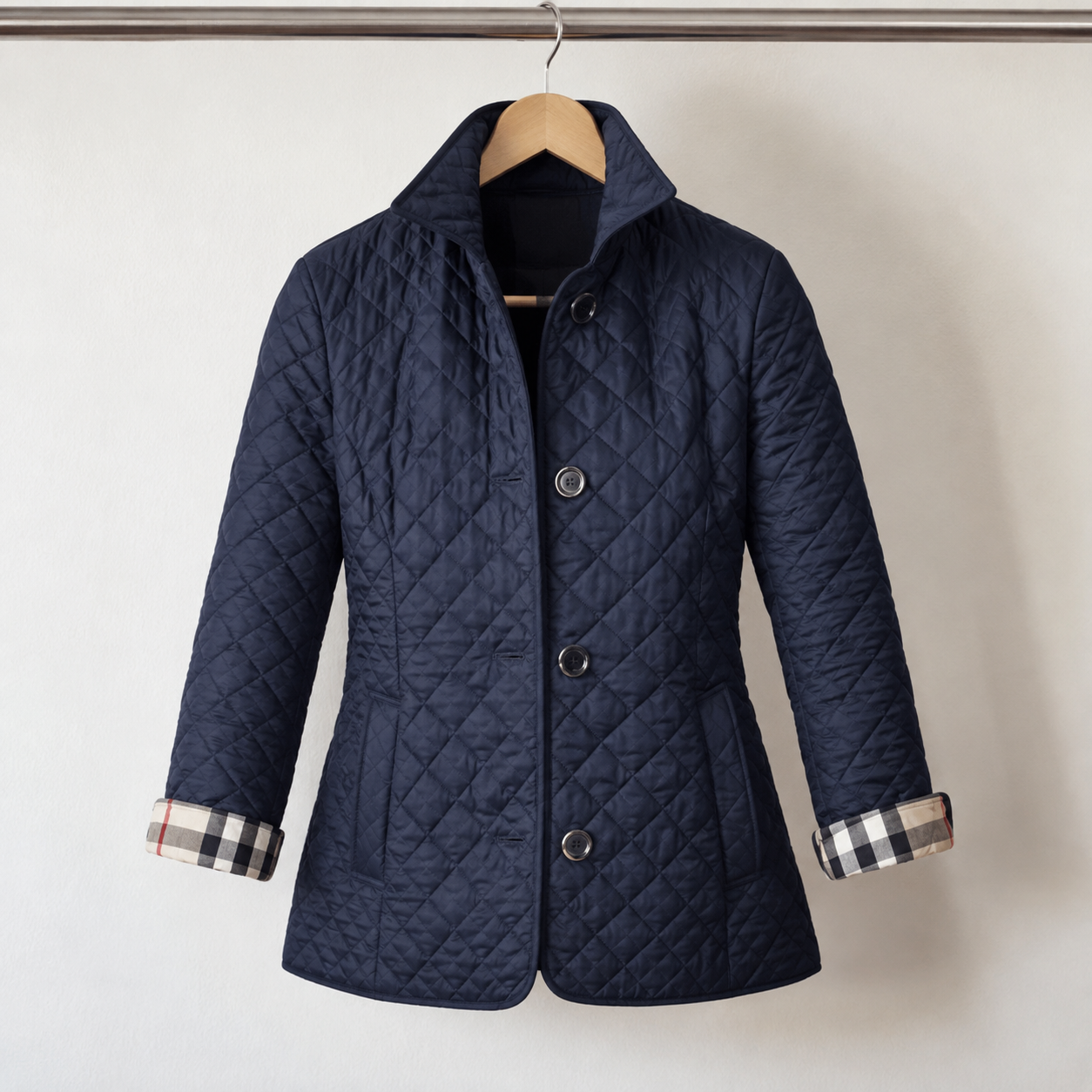 Rute - Diamond-Quilted Jacket