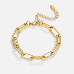 Rope-Link Chain Bracelet by Eleanor Vale