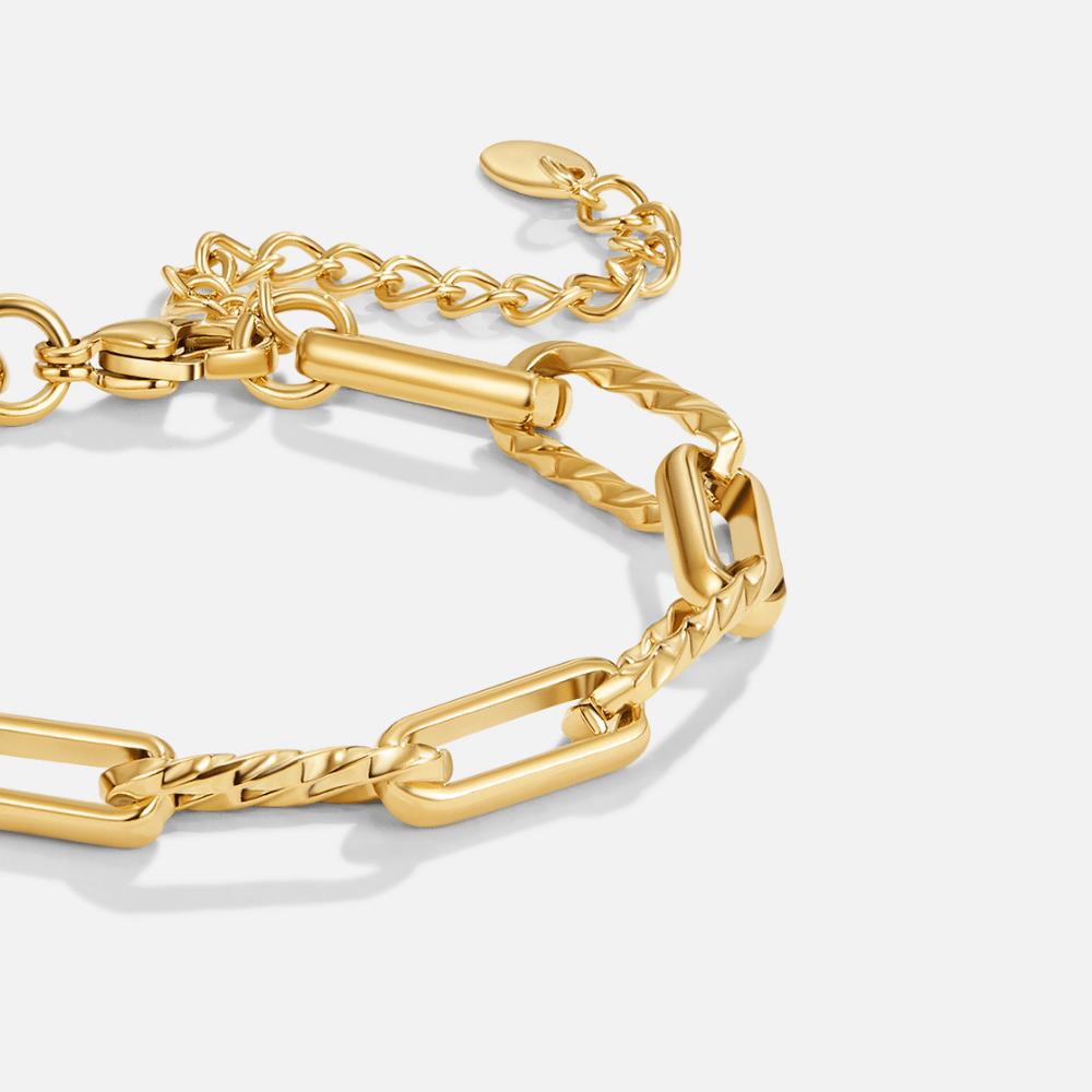 Rope-Link Chain Bracelet by Eleanor Vale