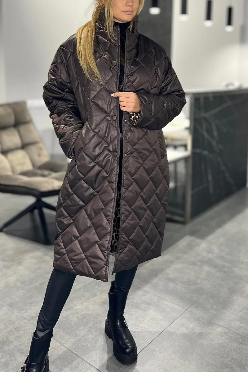 Leopard-Lined Coat by Eleanor Vale