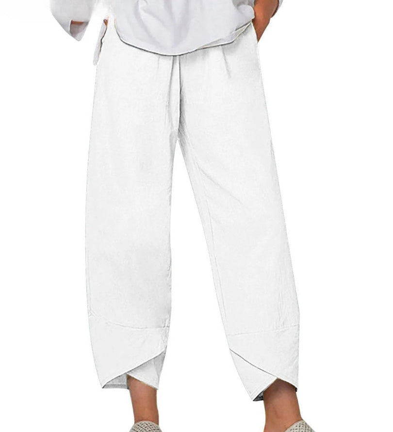 Angled-Hem Trousers by Eleanor Vale