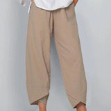 Angled-Hem Trousers by Eleanor Vale