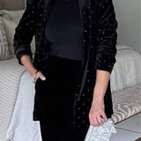 Stud-Embellished Blazer by Eleanor Vale