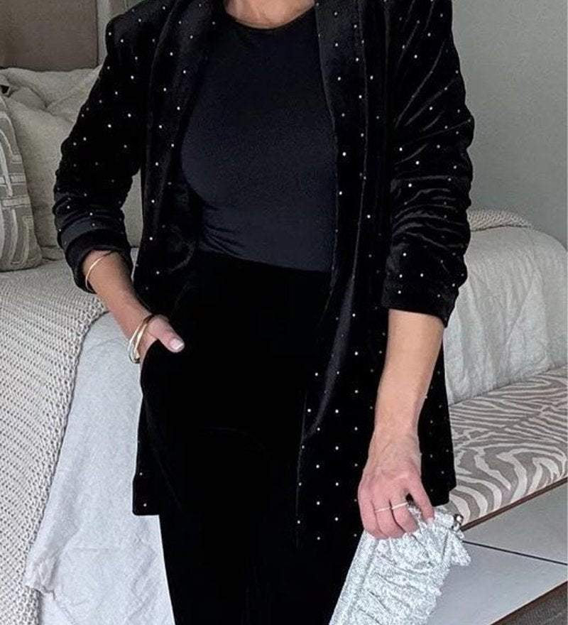 Stud-Embellished Blazer by Eleanor Vale