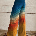 Chevron-Print Trousers by Eleanor Vale