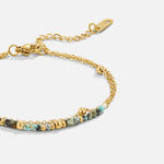 Layered-Stone Bracelet by Eleanor Vale