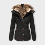 Tan-Trimmed Jacket by Eleanor Vale