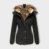 Tan-Trimmed Jacket by Eleanor Vale