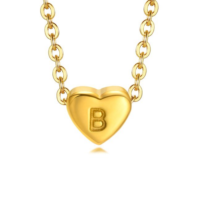 Engraved-Heart Bracelet by Eleanor Vale