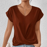 Knotted-Hem Top by Eleanor Vale