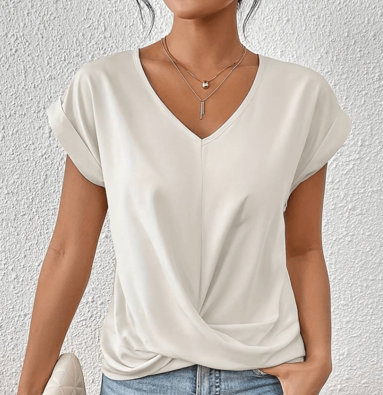 Knotted-Hem Top by Eleanor Vale