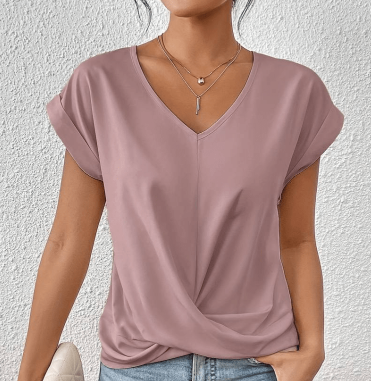 Knotted-Hem Top by Eleanor Vale