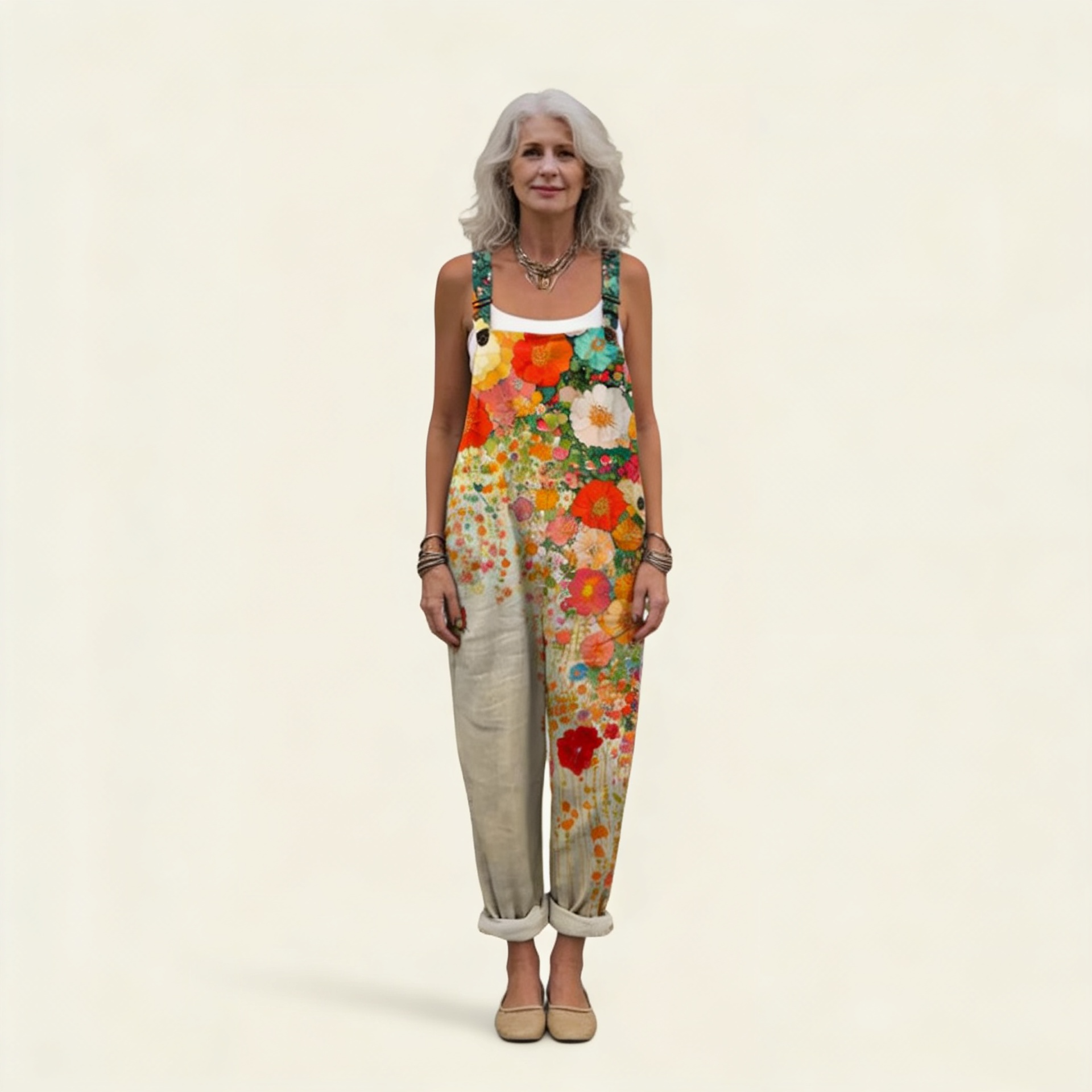 Bloom-Fade Dungarees by Eleanor Vale
