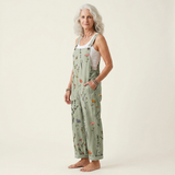 Sage-Wildflower Dungarees by Eleanor Vale