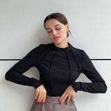 Curved-Seam Top by Eleanor Vale