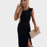Slim-Fit Midi Dress by Eleanor Vale