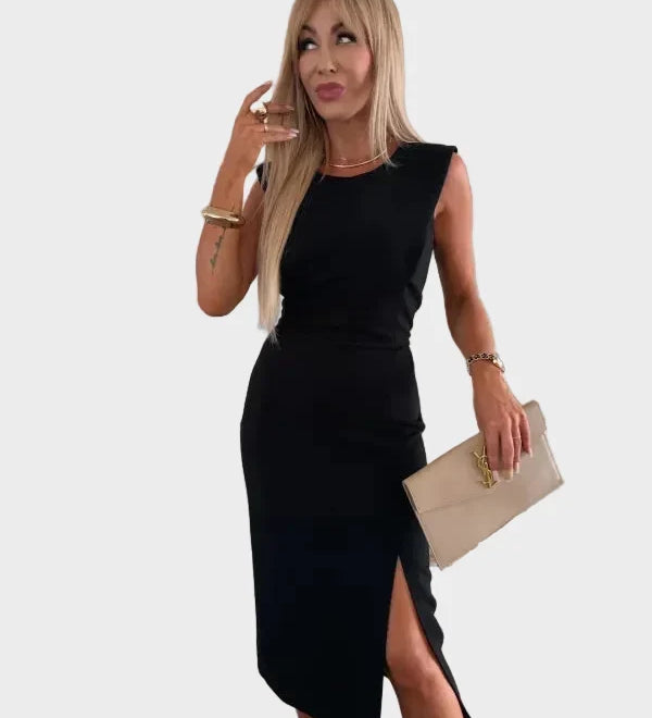 Slim-Fit Midi Dress by Eleanor Vale