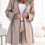 Popper-Front Coat by Eleanor Vale