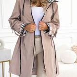 Popper-Front Coat by Eleanor Vale