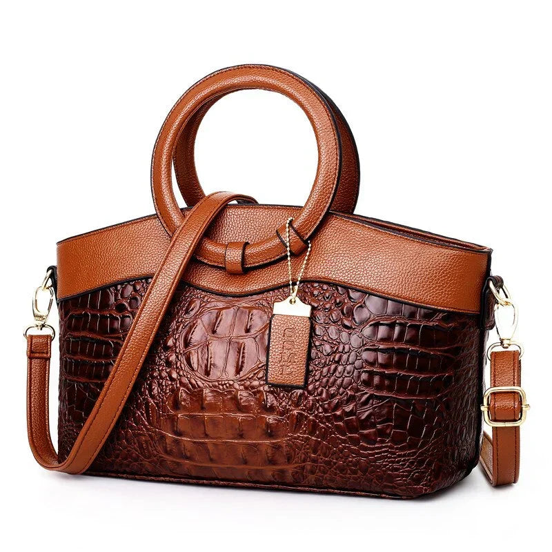 Ring-Handle Shoulder Bag by Eleanor Vale